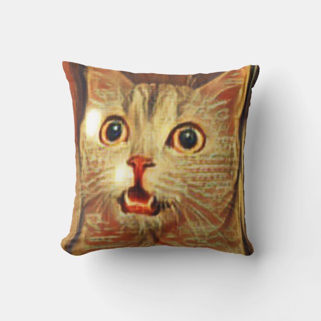 Adorable Cat Gift Cushion (Front)