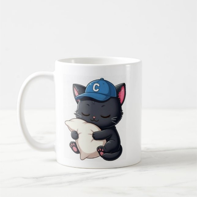 Adorable Cat Mug (Left)