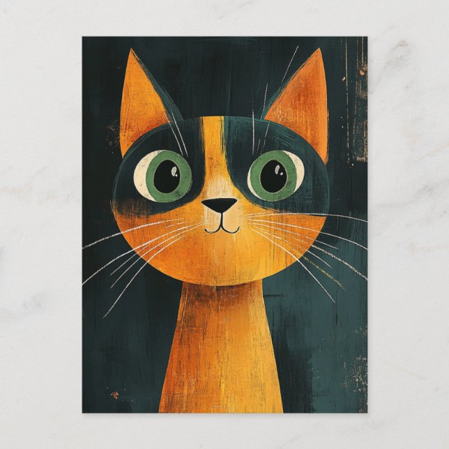 Adorable Cat Postcard (Front)