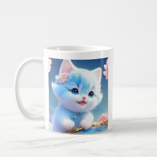 Adorable Cat-Themed Ceramic Mug - Perfect for Cat 