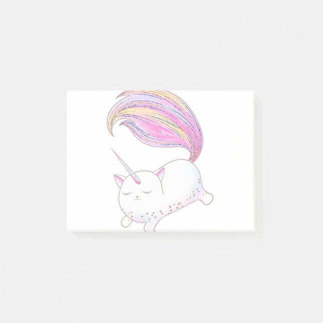 Adorable Caticorn Post-it Notes (Front)
