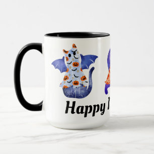 Adorable Cats In Halloween Costumes Mug