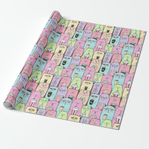 Adorable Cats Wrapping Paper