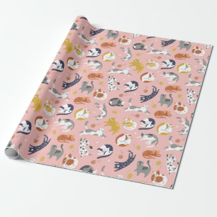 Adorable Cats Wrapping Paper