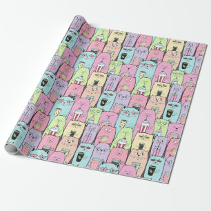 Adorable Cats Wrapping Paper