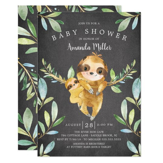 adorable-chalkboard-sloth-baby-shower-invitation-zazzle-au