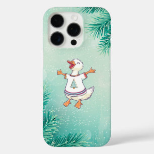 Adorable Cheerful Duck iPhone / iPad case