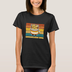 Adorable Cheesecake Graphics for Dessert Fans T-Shirt