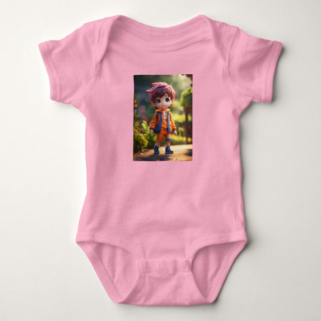  Adorable Chibi Art Tees – Bringing 3D Characters  (Front)