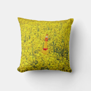 Adorable Chicken Yellow Pillow! Cushion