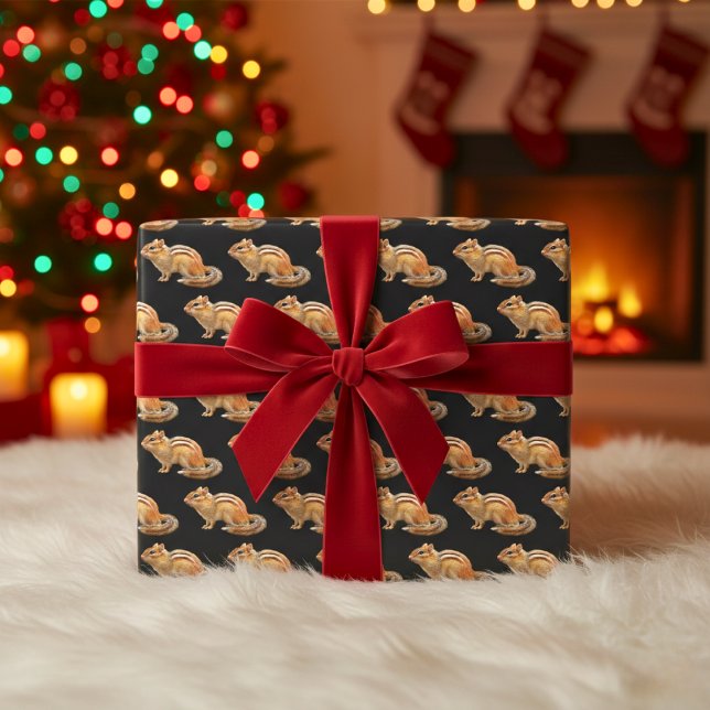 Adorable Chipmunk Gift Wrap (Adorable Chipmunk Gift Wrap)