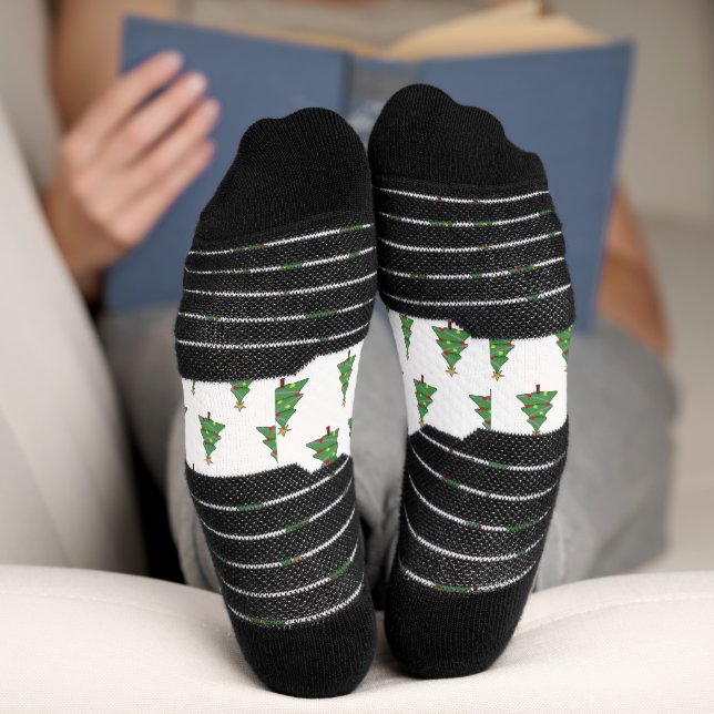 Adorable Christmas Tree Socks (Bottom)