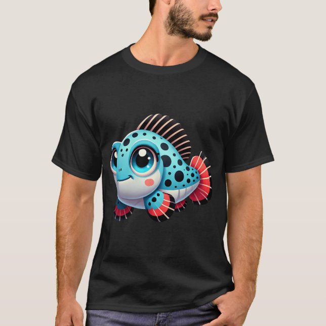 Adorable Coelacanth Fish T-Shirt (Front)