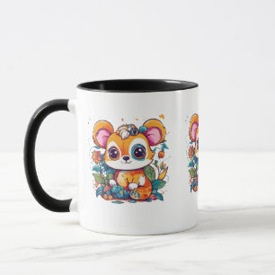 Adorable Combo Mug - 11 oz with Cute Animal