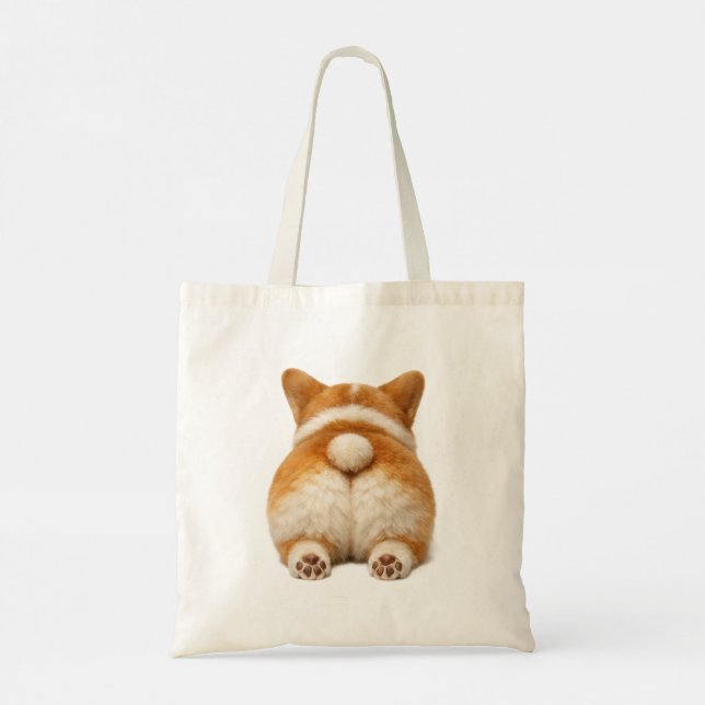 Adorable Corgi Tote Bag (Back)