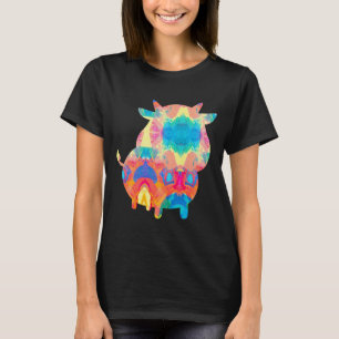 Adorable Cow Amp Cute Baby Calf Cow Lovers - Paint T-Shirt