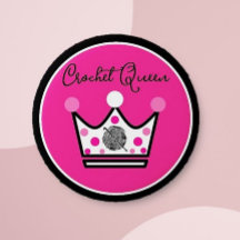 Adorable Crochet Queen Gift 
