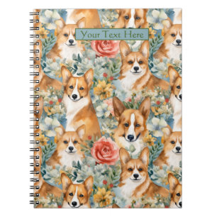Adorable Custom Puppy Notebook