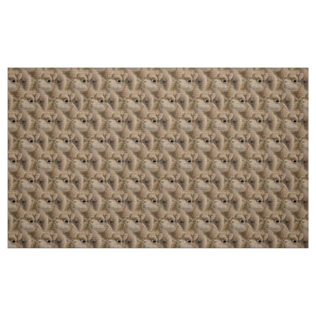 Adorable Cute Baby Camel Pattern Fabric - Custom (Fat Quarter)
