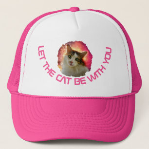 Adorable Cute Calico Cat Trucker Hat