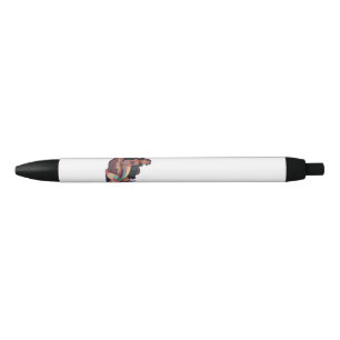 Adorable Cute Elegant Mermaid Black Ink Pen