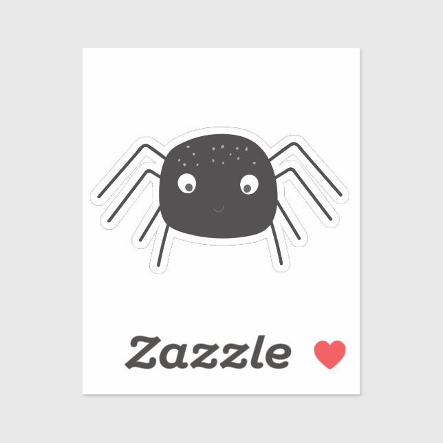 Adorable cute spider  sticker (Sheet)