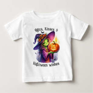 Adorable Cute Spooky Kids Halloween Baby T-Shirt
