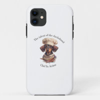 Adorable Dachshund Chef iPhone 11 Case