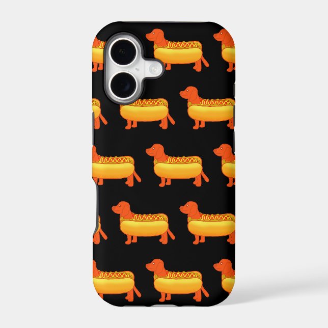 Adorable Dachshund Hot Dog (Back)
