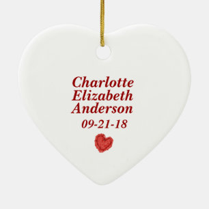 Adorable 'Daddy's Girl" Personalised Daughter Ceramic Ornament