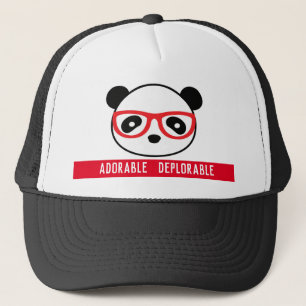 Adorable Deplorable Panda Bear Trucker Hat