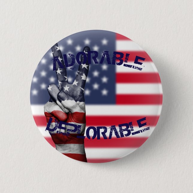 Adorable Deplorable Pin (Front)