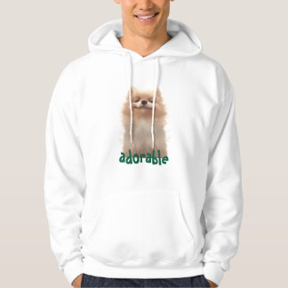 Adorable Dog Illustration Hoodie - Perfect for Pet