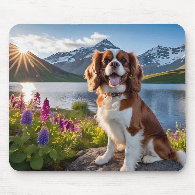 Adorable Dog Mouse Pad (Front)
