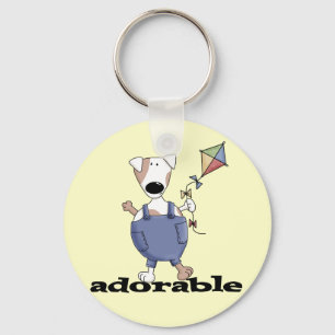 Adorable Dog T-shirts and Gifts Key Ring