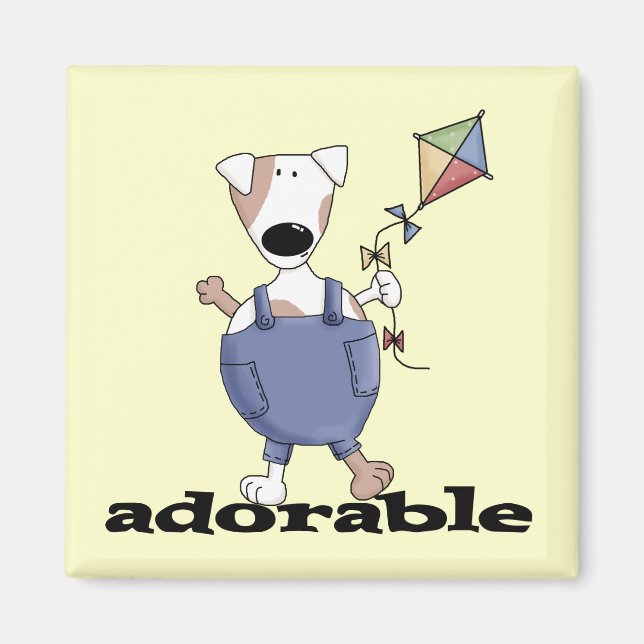 Adorable Dog T-shirts and Gifts Magnet (Front)