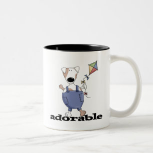 Adorable Dog T-shirts and Gifts Two-Tone Coffee Mug