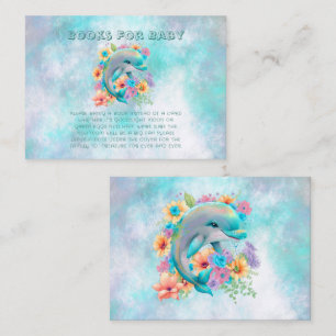 Adorable Dolphin and Florals Book For Baby  Business Card