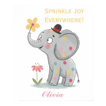 Adorable Doodle Elephant  Cute & Playful Animal