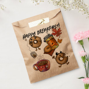 Adorable Doughnuts Coffee & Tea Favour Bag