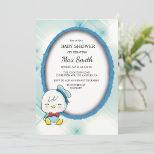 Adorable Duck Baby Shower Invitation – Cute & Play