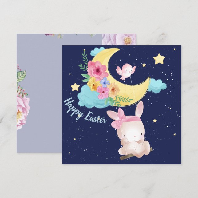 Adorable Easter Invitation (Front/Back)