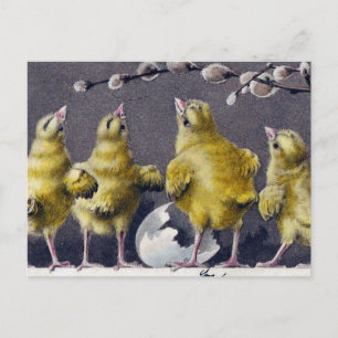 Adorable Easter Vintage Postcard