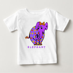 Adorable ELEPHANT Colourful Toddler T-shirt