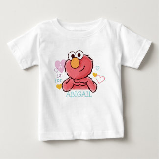 Adorable Elmo | Add Your Own Name Baby T-Shirt