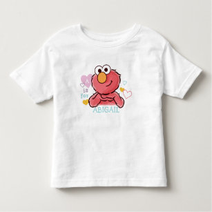 Adorable Elmo | Add Your Own Name Toddler T-Shirt