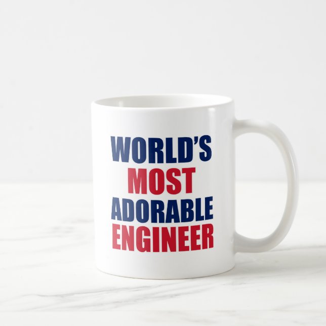 Adorable Engineer Coffee Mug (Right)