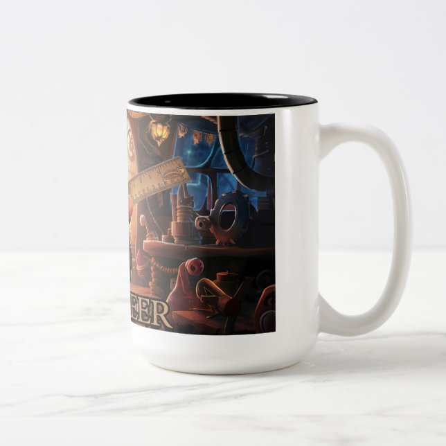 Adorable engineer gnome mug (Right)