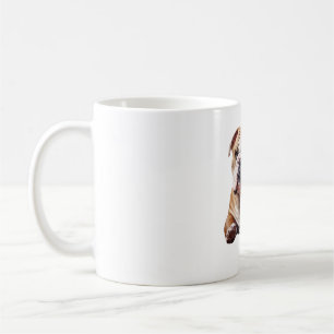 Adorable English Bulldog Puppy - Endearing Pet Por Coffee Mug