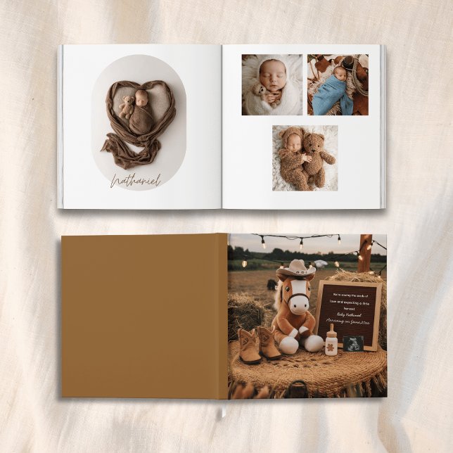 Adorable farm themed baby photo book keepsake  (Creator Uploaded)
